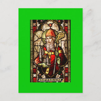 St. Patrick Patron Saint van Ierland Briefkaart