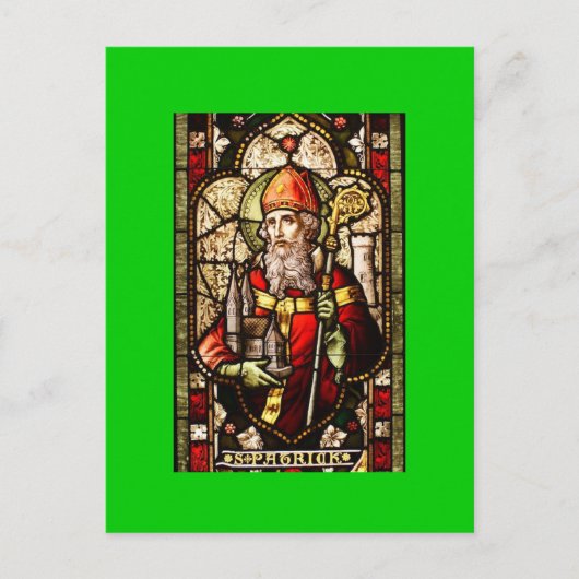 St. Patrick Patron Saint van Ierland Briefkaart (Voorkant)