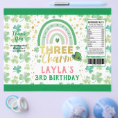 St Patrick Pink Three is een Charm Chip Bag Wrappe Flyer (Enkel)