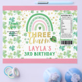 St Patrick Pink Three is een Charm Chip Bag Wrappe Flyer (Enkel)
