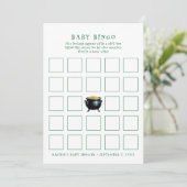 St Patrick Pot van Goud baby shower Bingo Spelkaar Kaart (Staand voorkant)