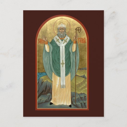 St. Patrick Prayer Card Briefkaart (Voorkant)