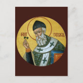 St. Patrick Prayer Card Briefkaart (Voorkant)