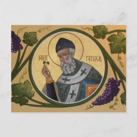St. Patrick Prayer Card Briefkaart (Voorkant)
