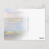 St Patrick Quote - De kracht van de hemel Briefkaart (Achterkant)