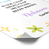 St. Patrick Rainbow Lucky One Milestone Poster (Hoek)