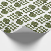 St Patrick Real 4 Leaf Clover Get Lucky Wrapping P Cadeaupapier (Hoek)