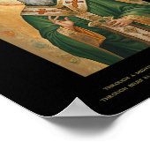 St Patrick Rooms-katholieke gebed Poster (Hoek)