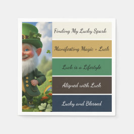 St. Patrick’s Affirmation Napkins Servet