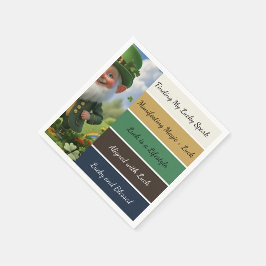 St. Patrick’s Affirmation Napkins Servet (Hoek)