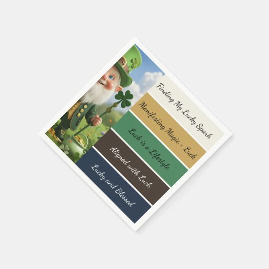 St. Patrick’s Affirmation Napkins Servet (Hoek)