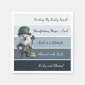 St. Patrick’s Affirmation Napkins Servet (Voorkant)