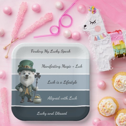 St. Patrick’s Affirmation Papieren Bordje (Feest)