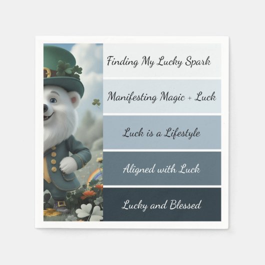 St. Patrick’s Affirmation Servet (Voorkant)