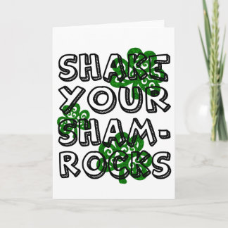 st. patrick ' s dag kaart