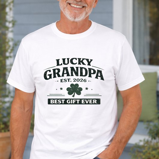 St. Patrick’s Day Baby Announcement Gift T-shirt