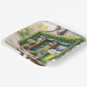 St Patrick’s Day Bar Pub Party Papieren Bordje (Gebogen)