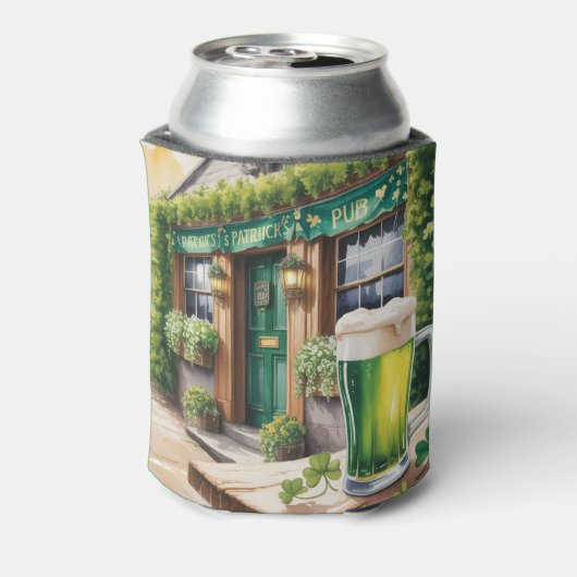 St Patrick’s Day Bar Pub Party Personalized Blikjeskoeler (Blikje Achterkant)