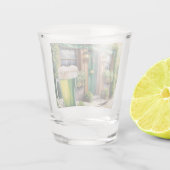 St Patrick’s Day Bar Pub Party Shot Glas (Achterkant)