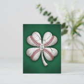 St Patrick’s Day Baseball Card Feestdagenkaart (Staand voorkant)