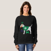 St Patrick S Day Beagle Grappig voor Hondenliefheb Trui (Voorkant volledig)