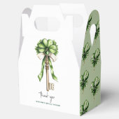 St. Patrick’s Day Bridal Shower Gold Key & Clover Bedankdoosjes (Geopend)