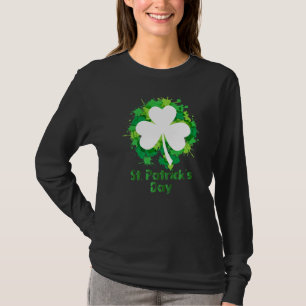 St Patrick S Day Clover Green Irish Ireland Clover T-shirt