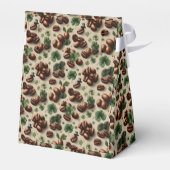 St. Patrick’s Day Coffee & Shamrock Pattern Bedankdoosjes (Achterkant)