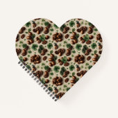 St. Patrick’s Day Coffee & Shamrock Pattern Notitieboek (Voorkant)