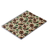 St. Patrick’s Day Coffee & Shamrock Pattern Notitieboek (Linkerzijde)