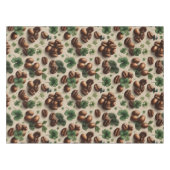 St. Patrick’s Day Coffee & Shamrock Pattern Tafelkleed (Voorkant (Horizontaal))
