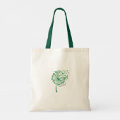 St.Patrick’s Day Dandelion Lucky Tote Bag (Achterkant)