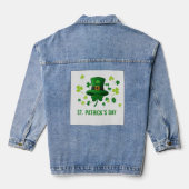 ST. PATRICK`S DAY DENIM JACKET (Achterkant)