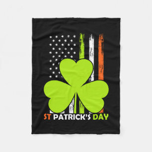 St Patrick S Day Fleece Deken