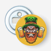 St. Patrick’s Day flesopener Button Flesopener (Voorkant)