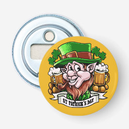 St. Patrick’s Day flesopener Button Flesopener