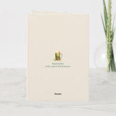 St. Patrick’s Day Funny Beer Mug Card– Irish Luck Kaart (Achterkant)