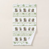 St. Patrick’s Day Gnome Pattern  Bad Handdoek (Handdoek)