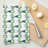 St. Patrick’s Day Gnome with Beer Mug Theedoek (Quarter Fold)