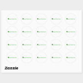 St. Patrick’s Day - Go Irish! Ronde Sticker (Vel)