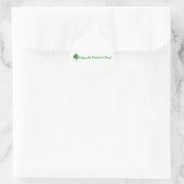 St. Patrick’s Day - Go Irish! Ronde Sticker (Tas)