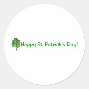 St. Patrick’s Day - Go Irish! Ronde Sticker