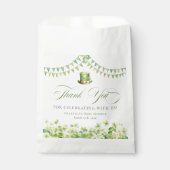 St. Patrick’s Day Green Shamrock Baby Shower Bedankzakje (Voorkant)
