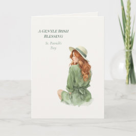 St. Patrick’s Day Irish Luck Poetic Greeting Card Kaart