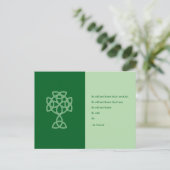 St. Patrick’s Day Keltisch Kruis | St. Patrick cit Feestdagenkaart (Staand voorkant)