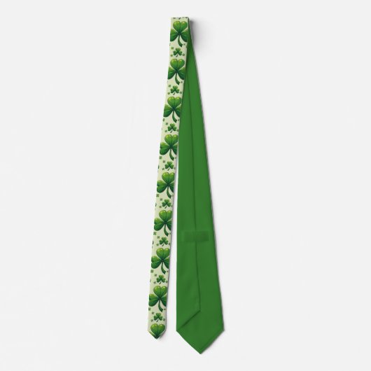 St. Patrick’s Day Knot Your Average Shamrock Stropdas (Achterkant)