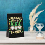 St Patrick’s Day Lucky Shamrock Gnome  Fotoplaat<br><div class="desc">St Patrick’s Day Lucky Shamrock Gnome</div>