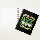 St Patrick’s Day Lucky Shamrock Gnome  Planner (Display)