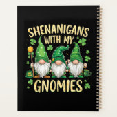 St Patrick’s Day Lucky Shamrock Gnome  Planner (Achterkant)
