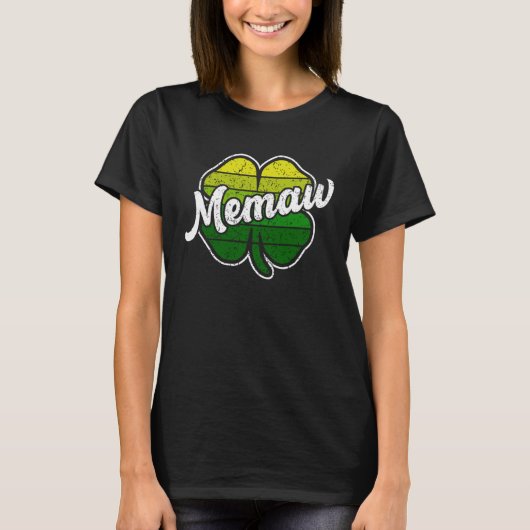 St Patrick s Day Memaw  Mother Irish C Shamrock T-shirt (Voorkant)